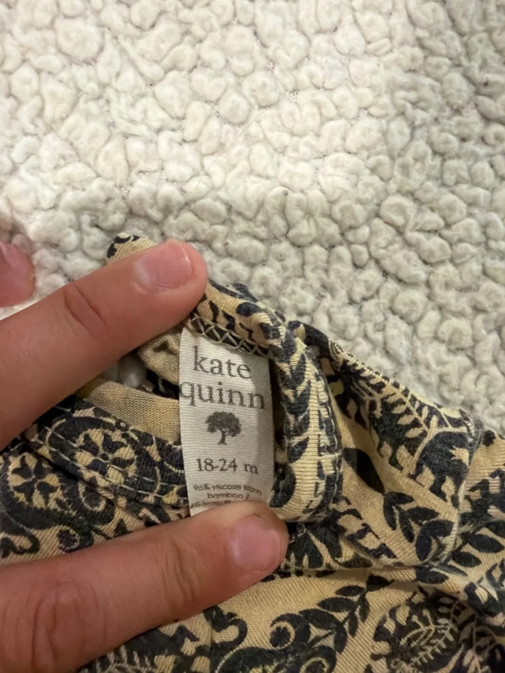 Kate Quinn baby gown
